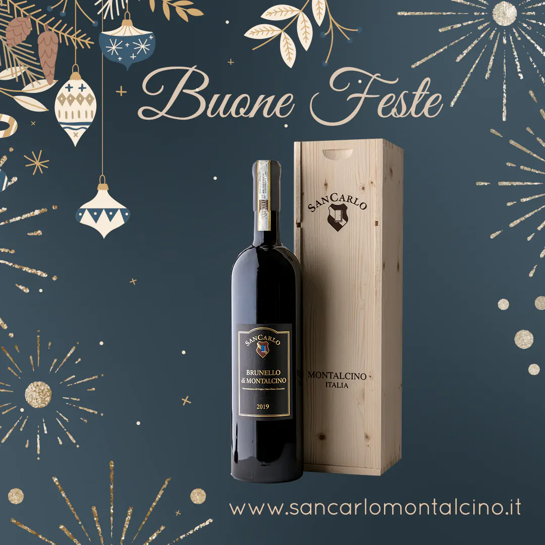 Buone Feste da SanCarlo Montalcino - Natale 2024